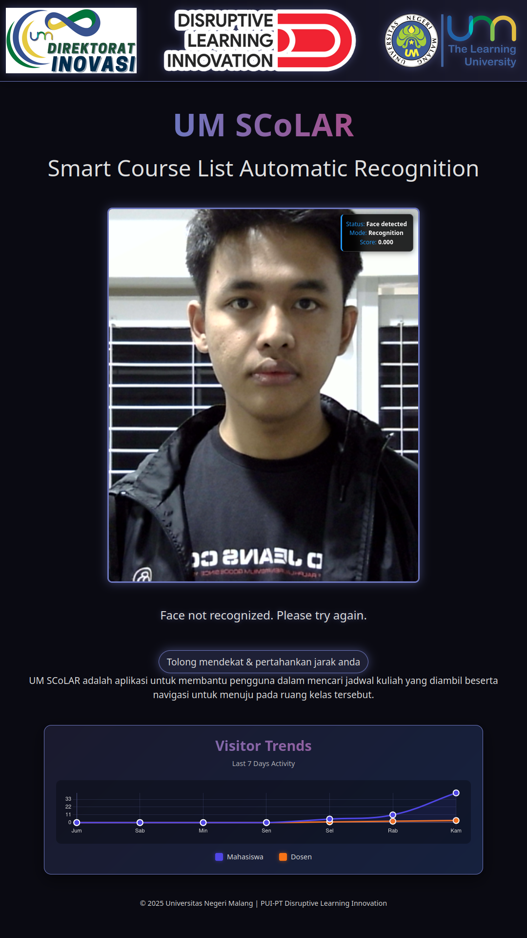 UM Smart Course List Automatic Recognition - UM SCoLAR - Image 3